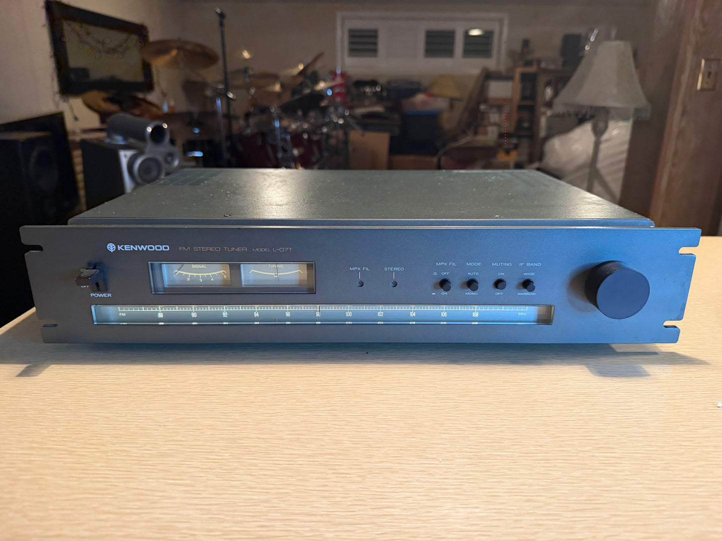 Kenwood L-07T Professional FM Stereo Tuner | Serviced Extremely Rare High End🎶