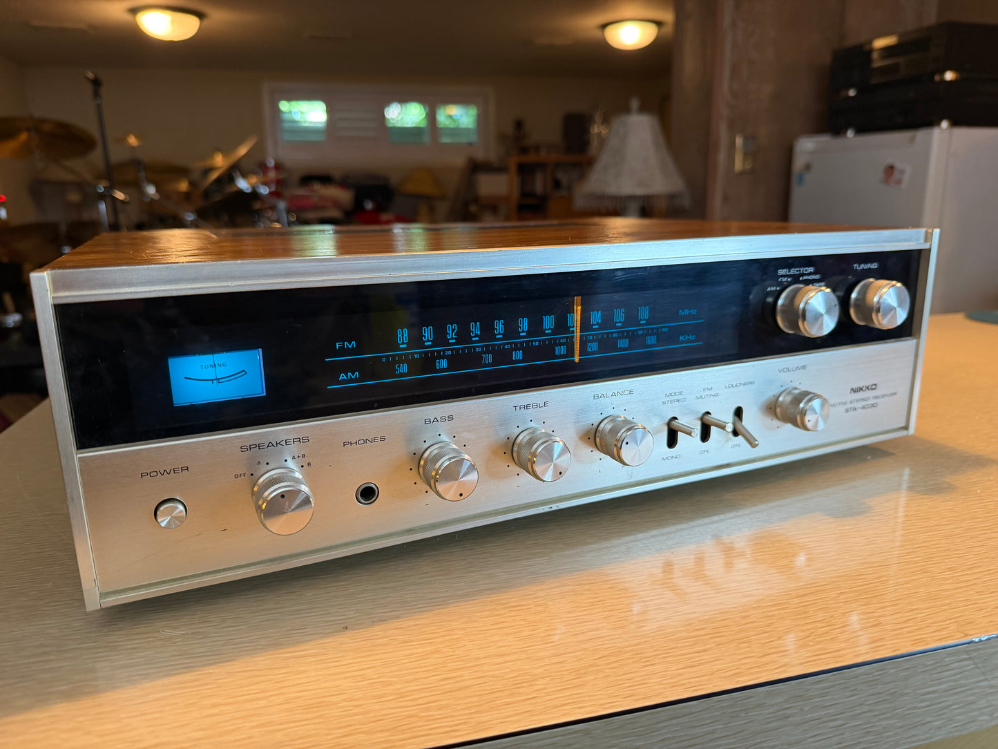 Vintage Nikko STA-4030 Stereo AM/FM Receiver Near Mint Full Fresh Service Rare🔥