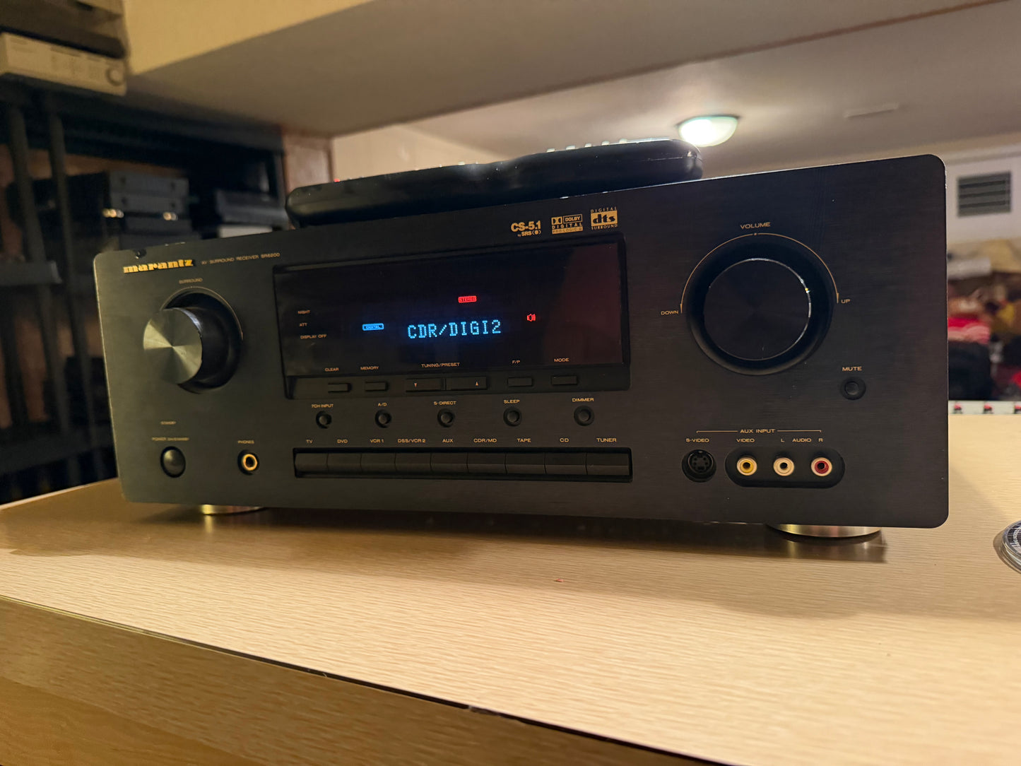 Marantz SR6200 AV Audiophile Home Theater Amplifier Remote Bundle Fresh Service!
