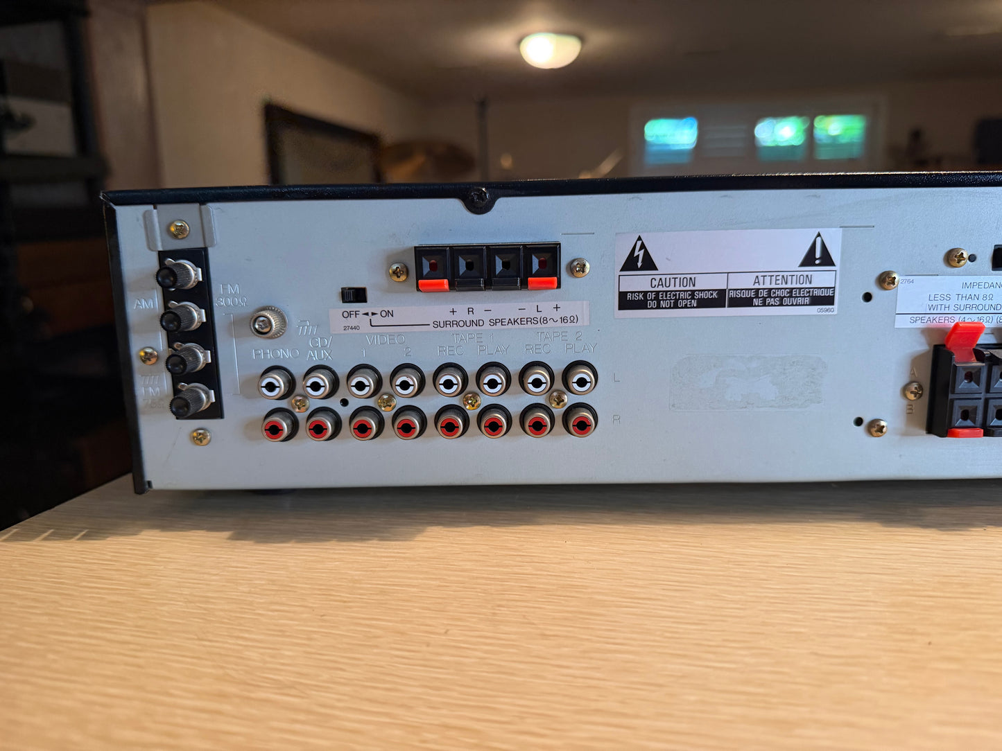 Vintage Kenwood Model KR-A57R AM/FM Receiver W/ Equalizer Fresh Service Remote🔥