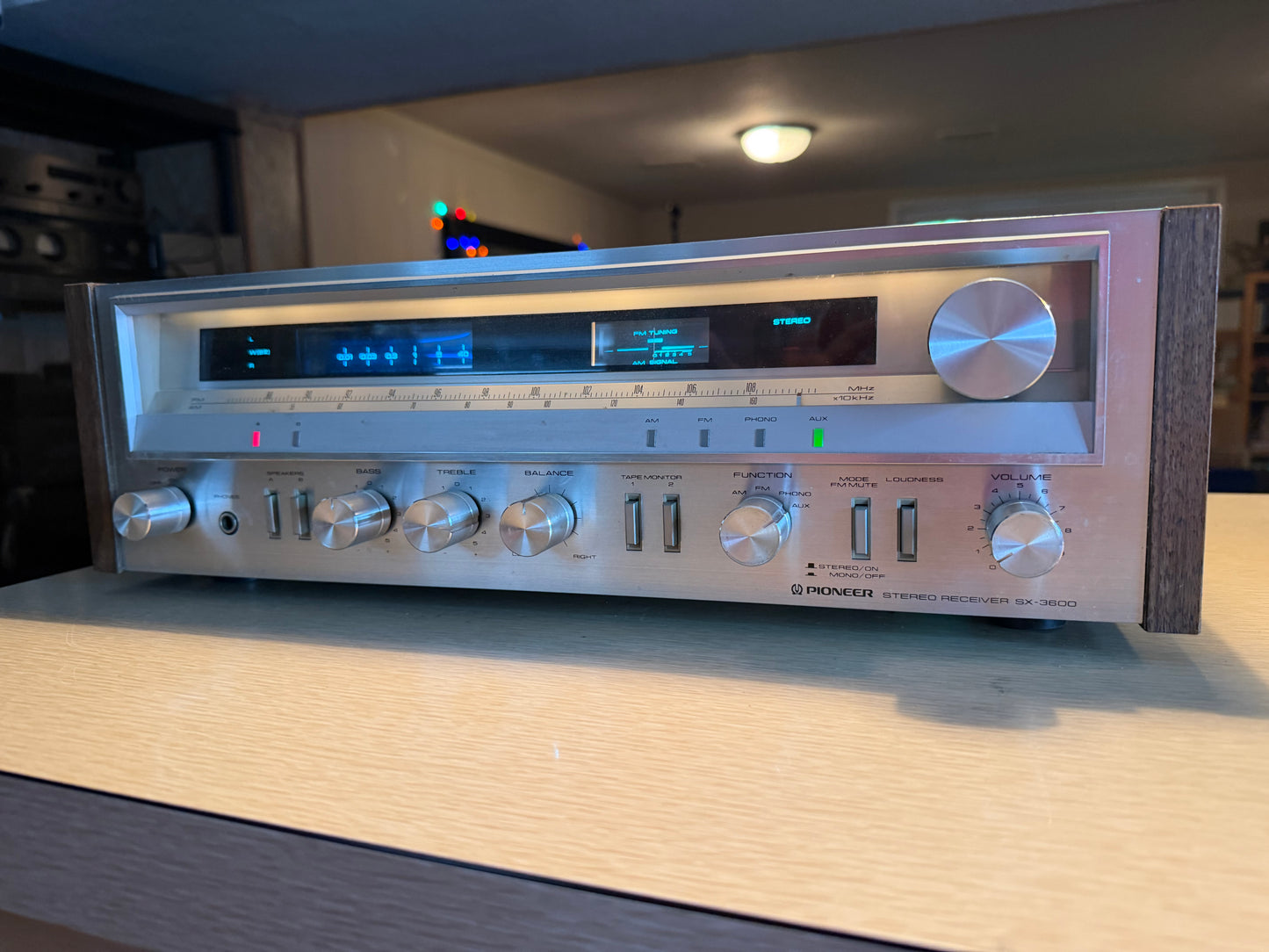 Pioneer SX-3600 Stereo Receiver Near Mint Full FRESH SERVICING Beautiful Sound🎶