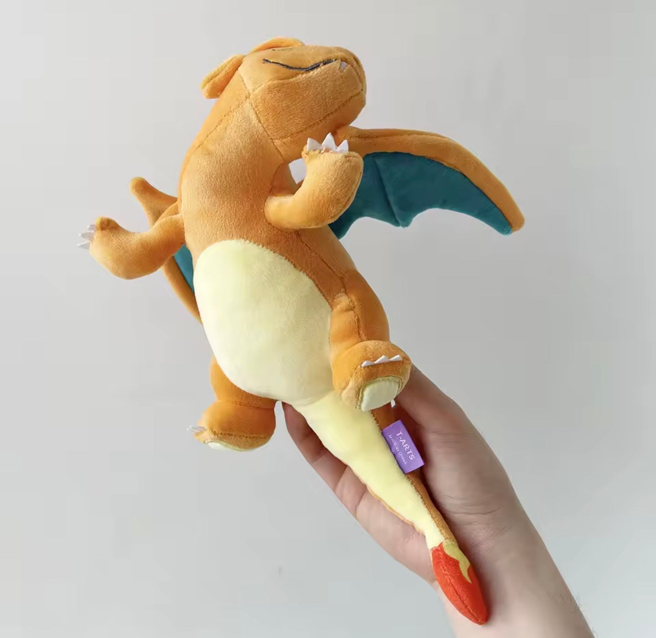 Sleeping Charizard Plush 18cm • Cute Pokémon Soft Toy • Kawaii Dragon Gift🔥