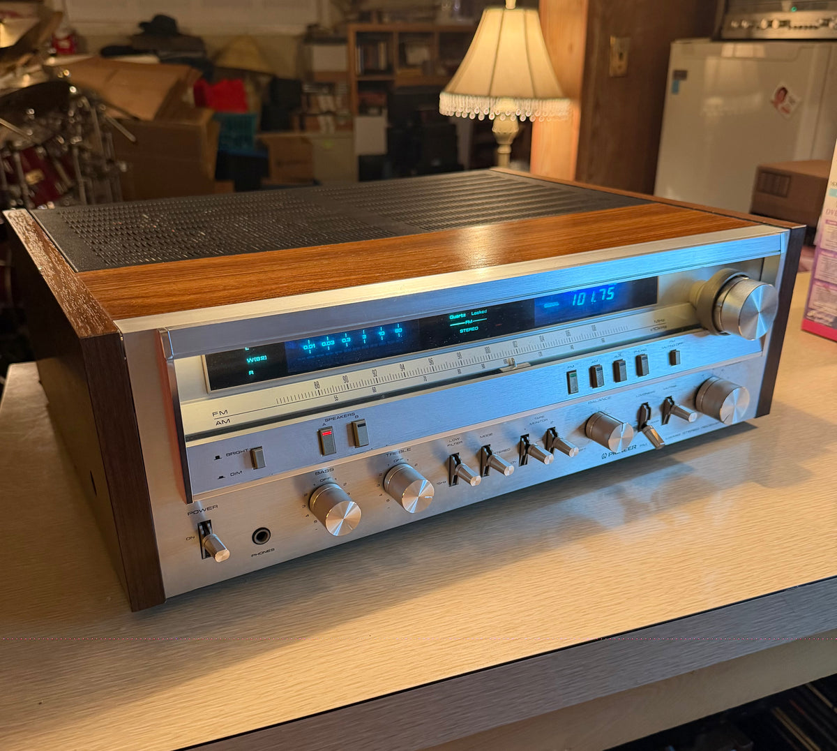 Vintage Pioneer SX-3800 Receiver Amplifier Near Mint FRESH Servicing Recapped🎶