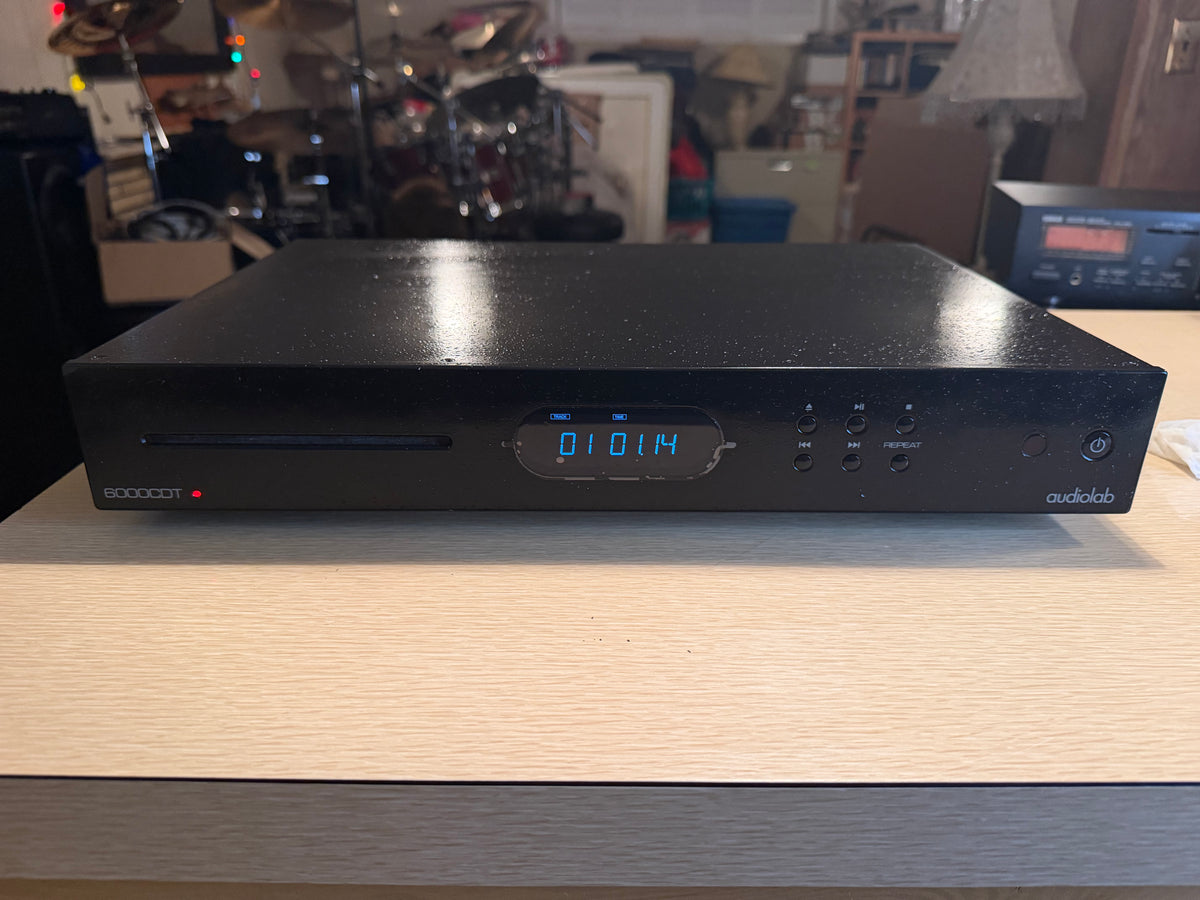 Audiolab 6000CDT CD Player Transport - Land remote Very Low Usage DAC High End🎶