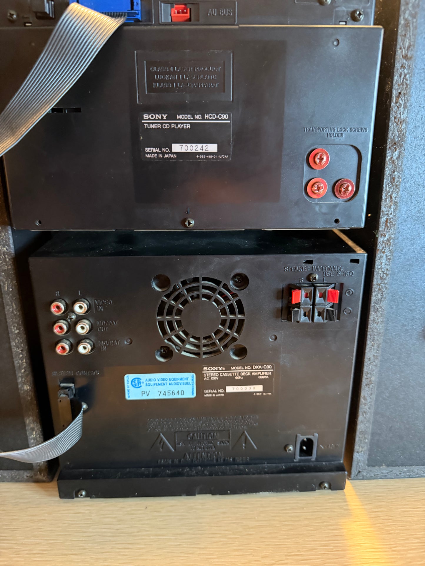 Sony MHC-C70 Hi-Fi Component System Dual Cassette Deck Professional Servicing