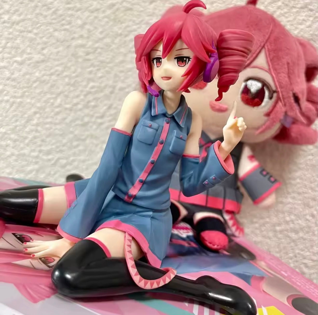 Kasane teto Anime figure Pink dress model action figures toys POP UP PARADE NEW