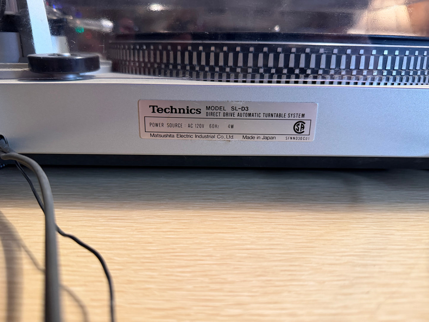 Technics SL-D3 Fully Automatic Direct Drive Turntable Serviced Detailed Beauty🎶