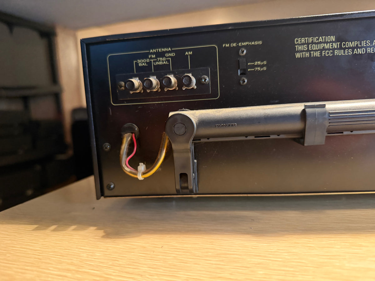 Vintage Pioneer Stereo Tuner TX-6500 II FRESH Service Beauty Very Rare Works🎶🔥