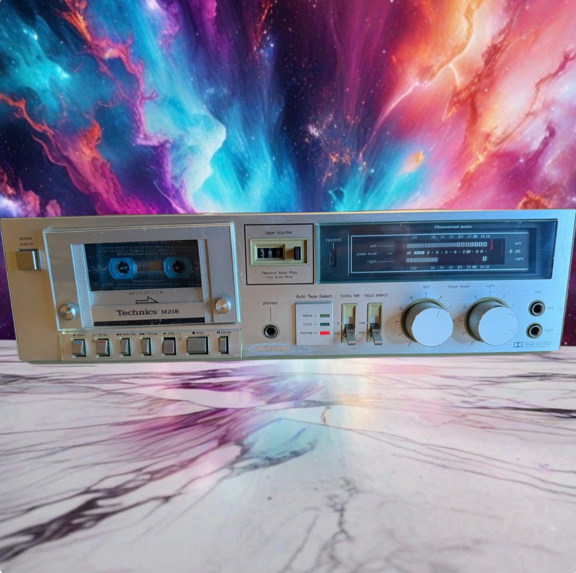 Technics RS-M218 Cassette Tape Deck Player  (SERVICED) High Fidelity Rare🎶🔥
