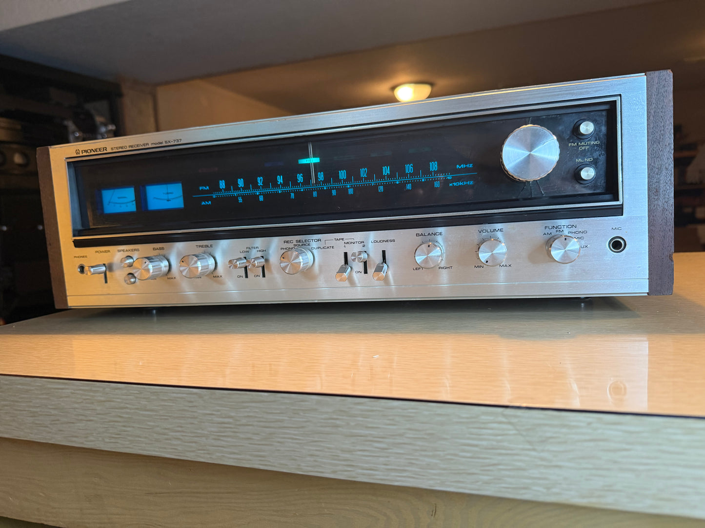 Vintage Pioneer SX-737 Stereo Receiver - New Lamps - FRESHLY Serviced Beauty🔥🎶