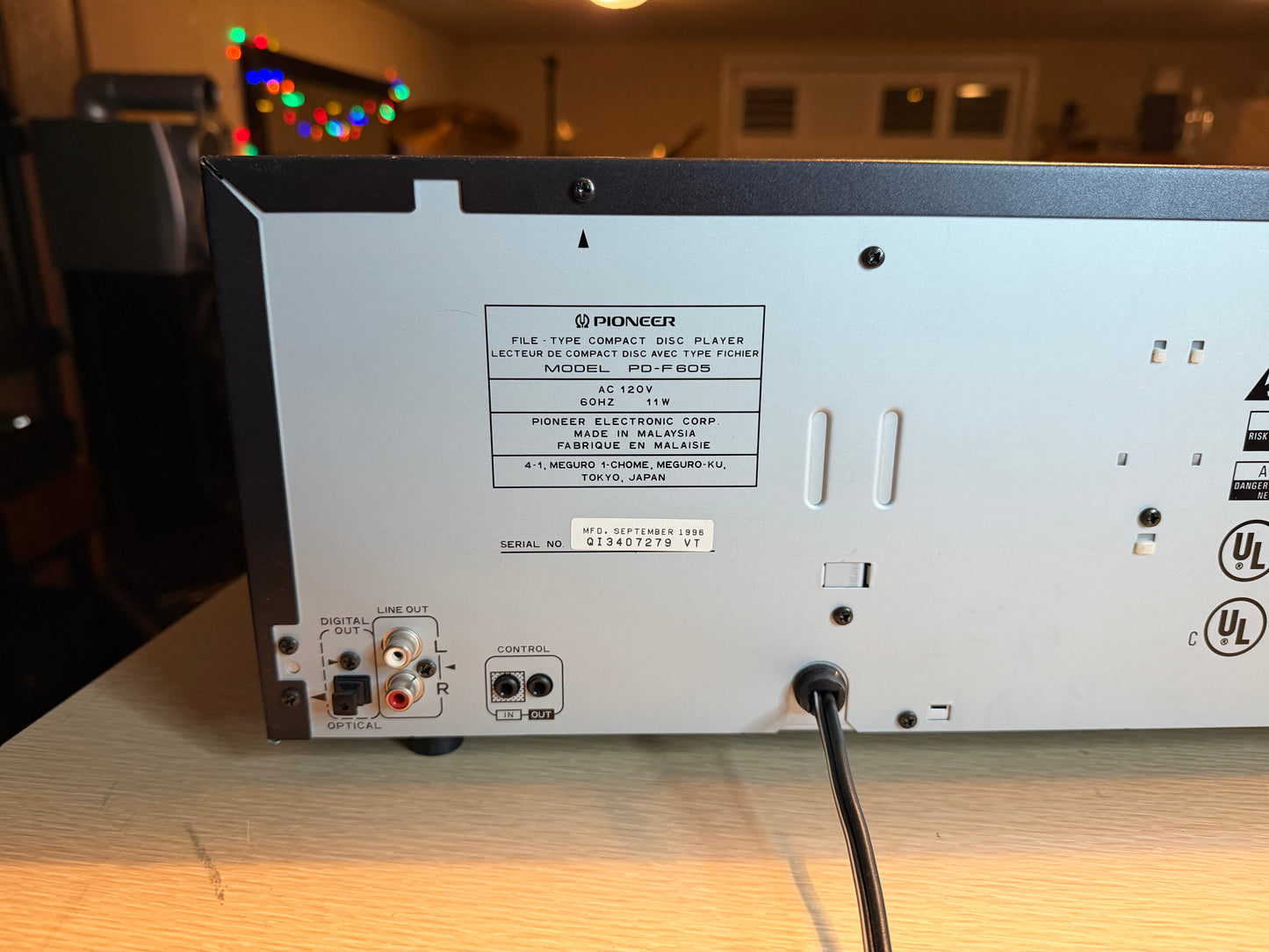 Pioneer PD-F605  File-Type 25-Disc CD Changer Player HIFI Cleaned And Serviced🎶