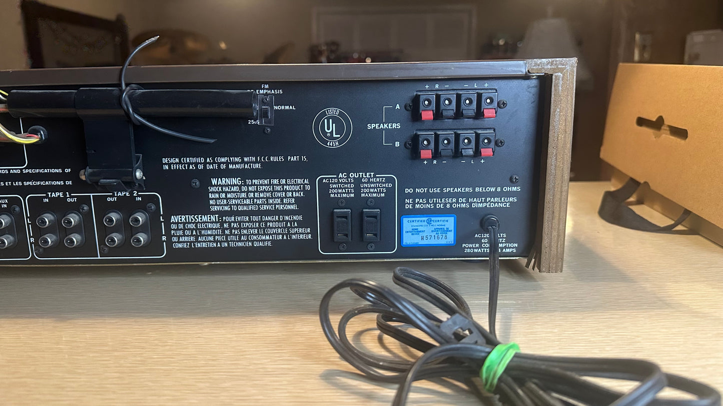 Vintage Zenith Model MC-7051 Stereo Receiver - Great Condition! 40WPC *SERVICED*