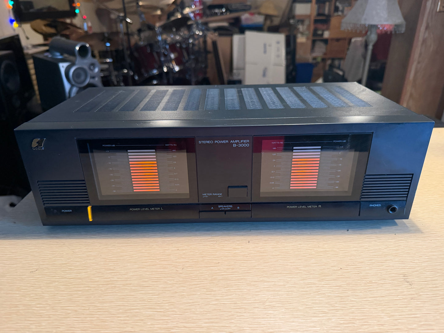 Sansui B‑3000 Power Amplifier 120WPC FRESHLY Serviced Sounds Outstanding V Rare
