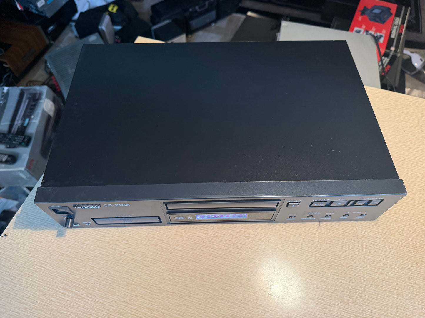 Tascam CD-200i Professional CD Player High fidelity Fresh Servicing Rare 🎶🔥