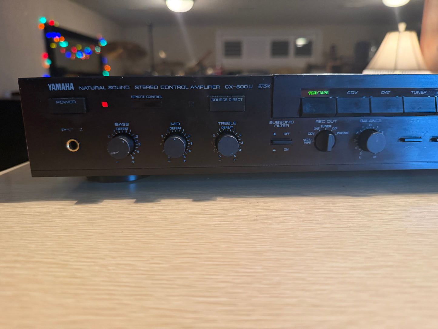 Yamaha CX-600 U Stereo Pre-Amplifier Natural Sound Full Fresh Service High End!