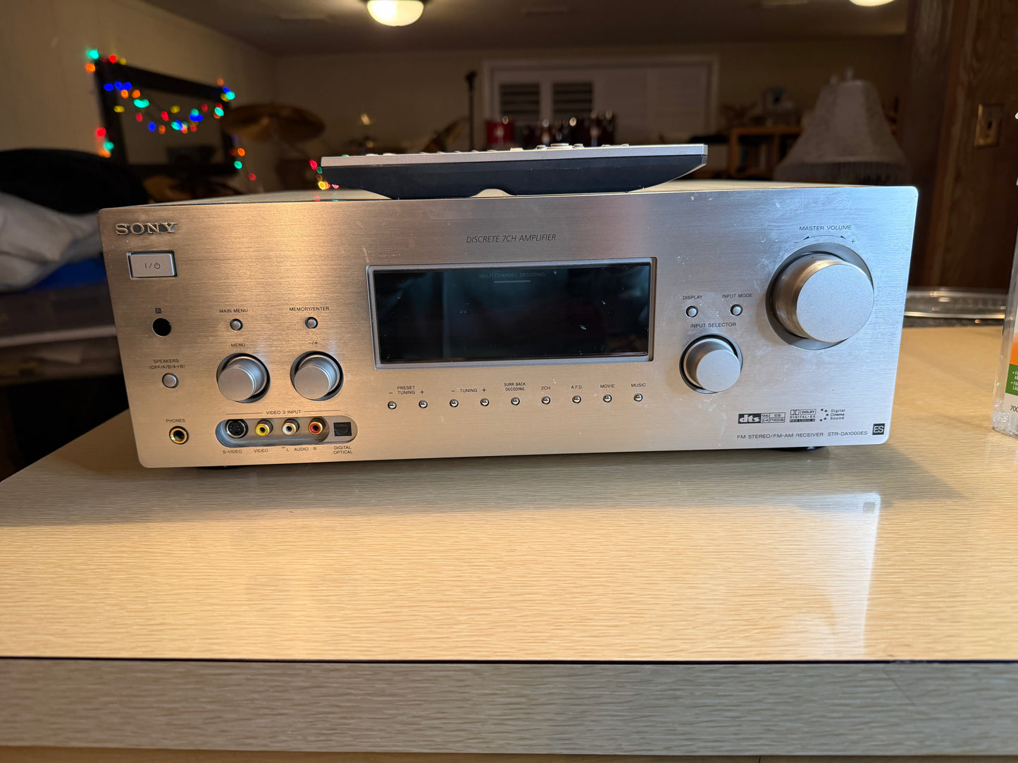 Sony STR-DA1000ES ELEVATED STANDARD 7.1 Channel, 100 WPC Works W/ REMOTE Bundle