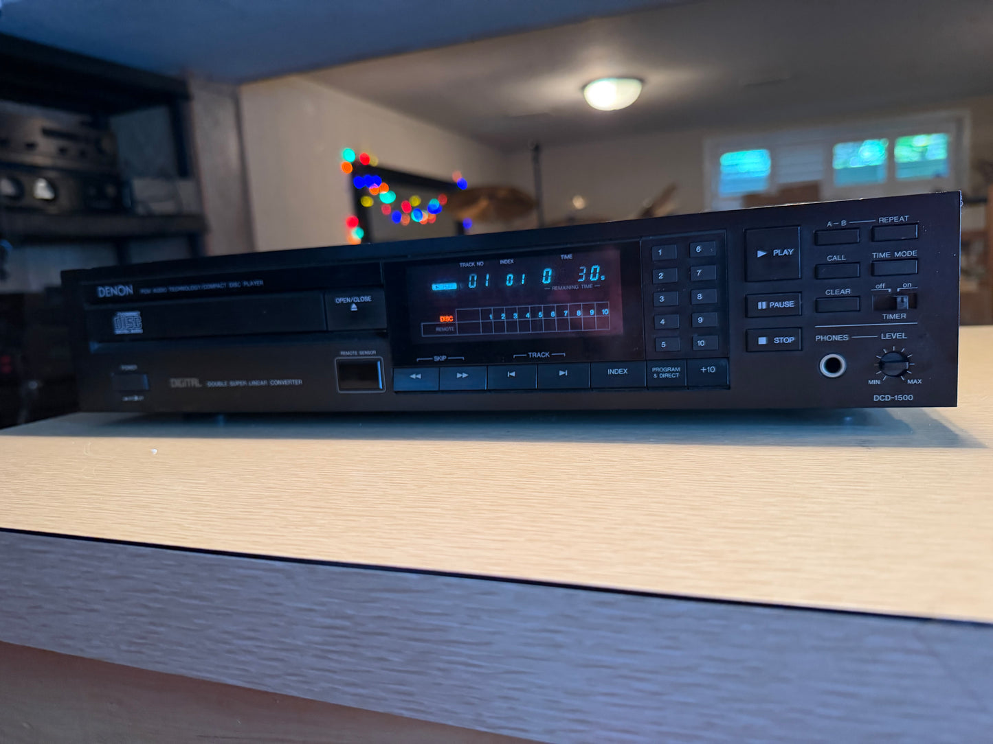 Denon DCD-1500 CD Player Full FRESH Service  Working Great Audiophile Very Rare!