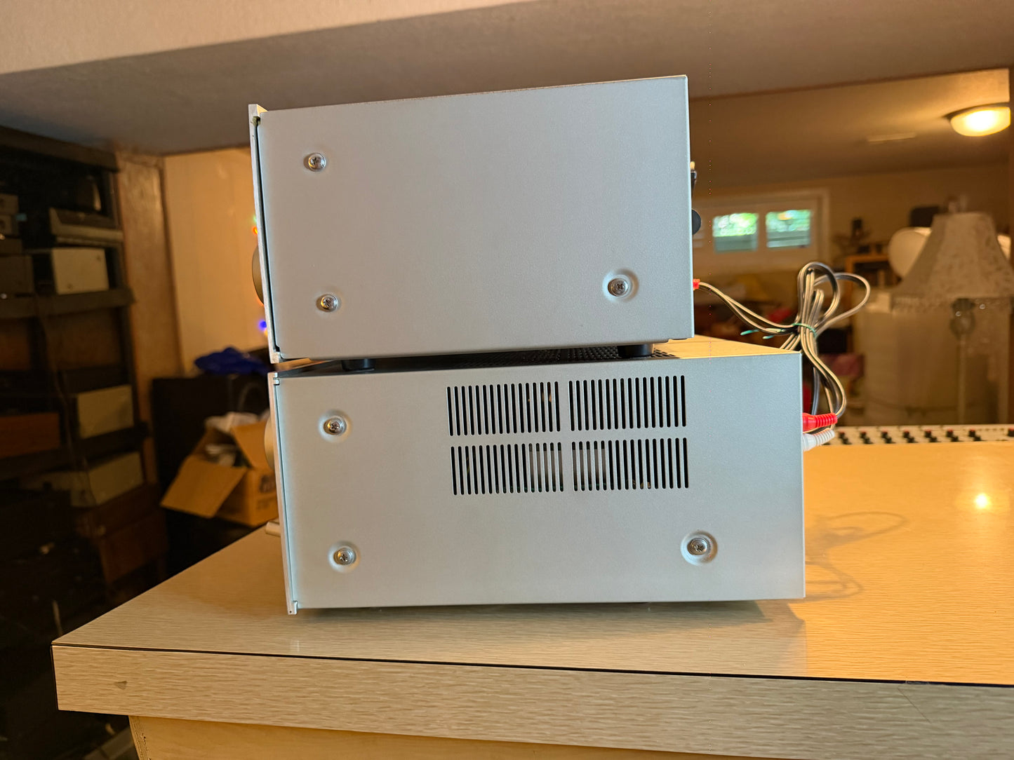 JVC JA-S22 Stereo Integrated Hifi Amplifier VUs + JTV22 Tuner Full Pro Servicing