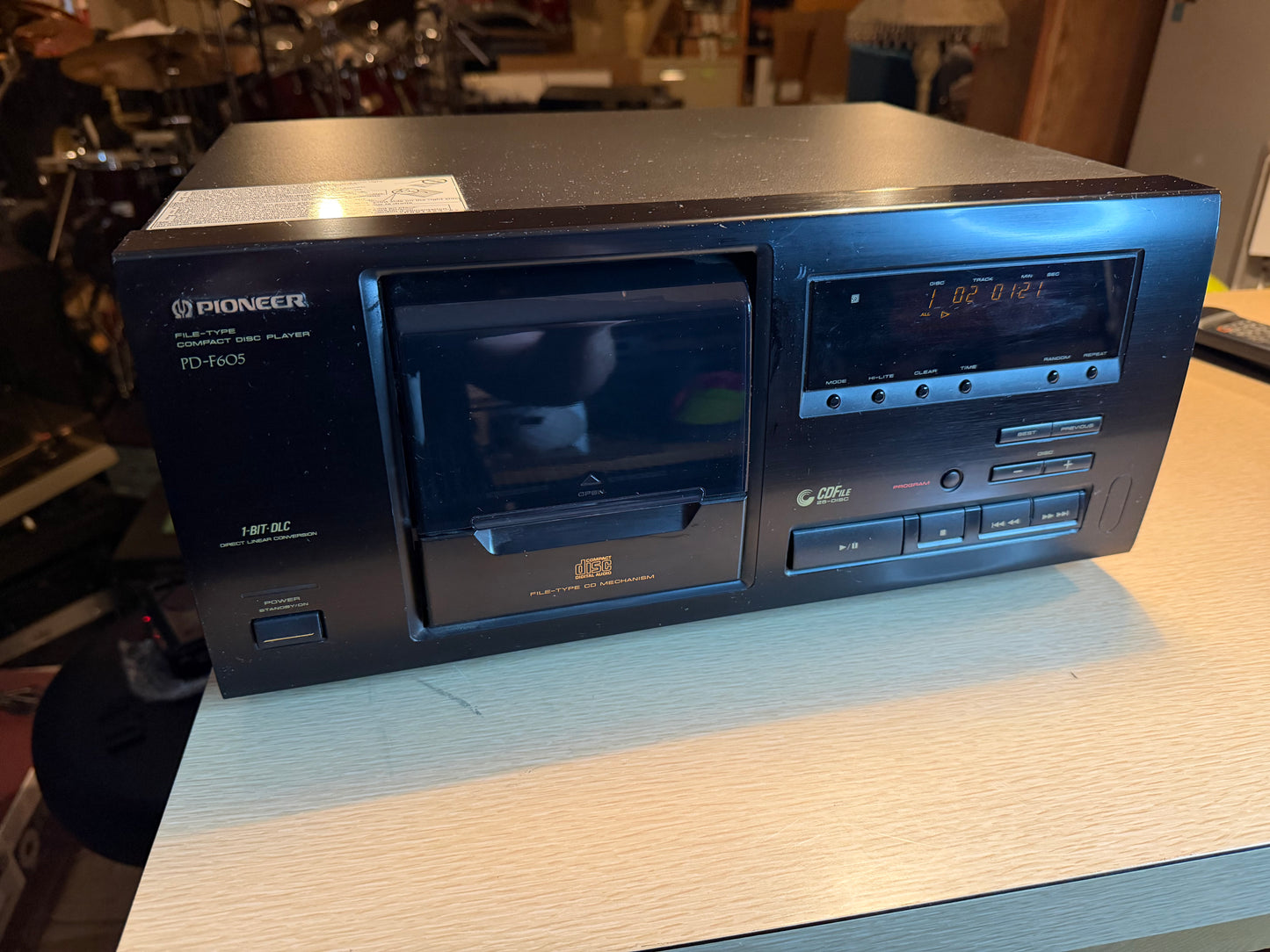 Pioneer PD-F605  File-Type 25-Disc CD Changer Player HIFI Cleaned And Serviced🎶