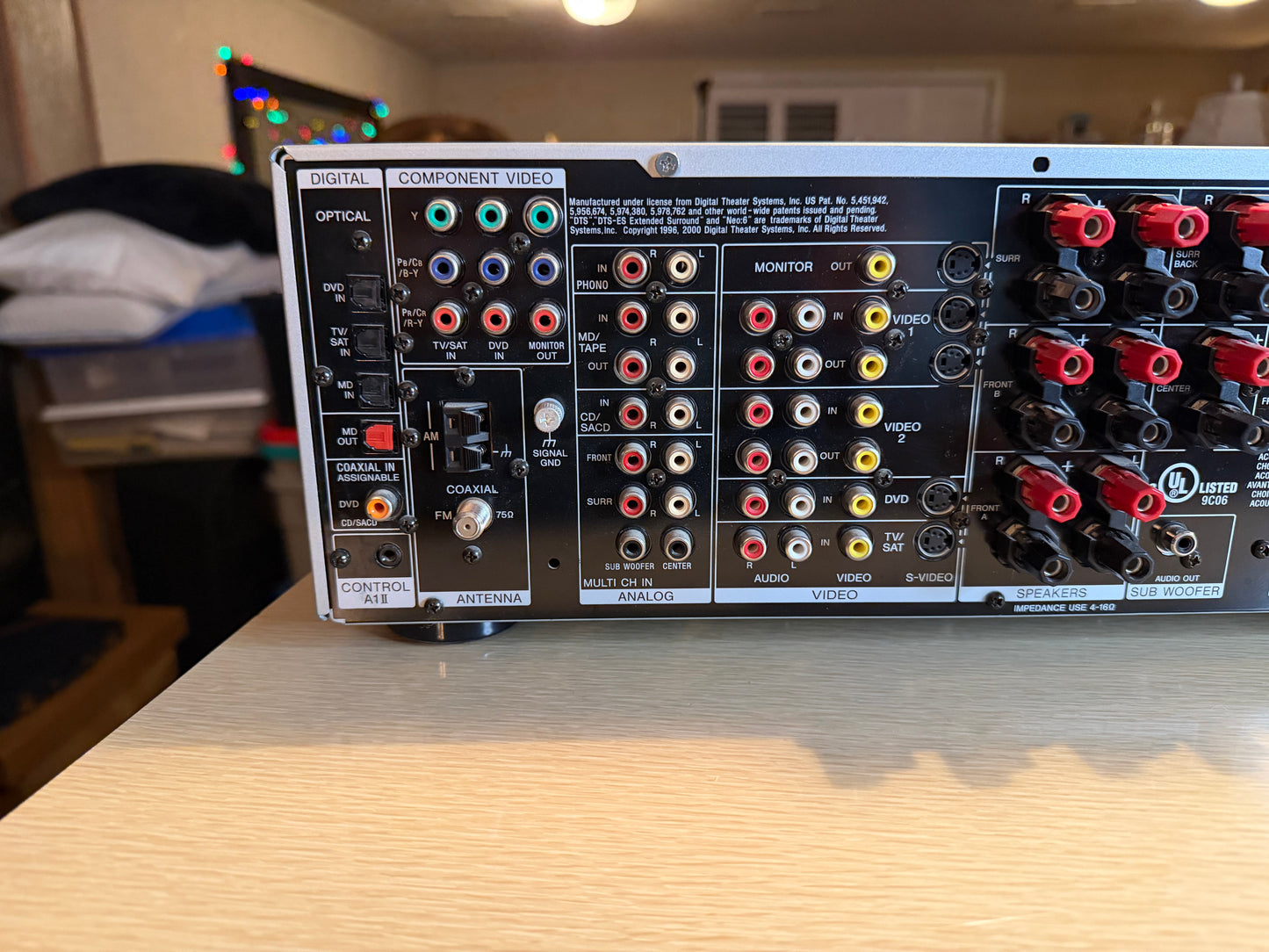 Sony STR-DA1000ES ELEVATED STANDARD 7.1 Channel, 100 WPC Works W/ REMOTE Bundle