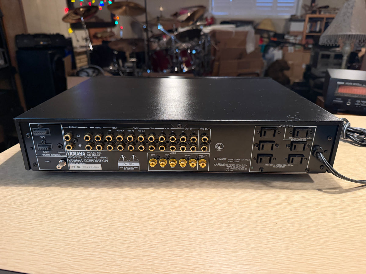 Yamaha CX-800 U Stereo Control Amplifier Japan Fresh Full Service High End🎶🔥