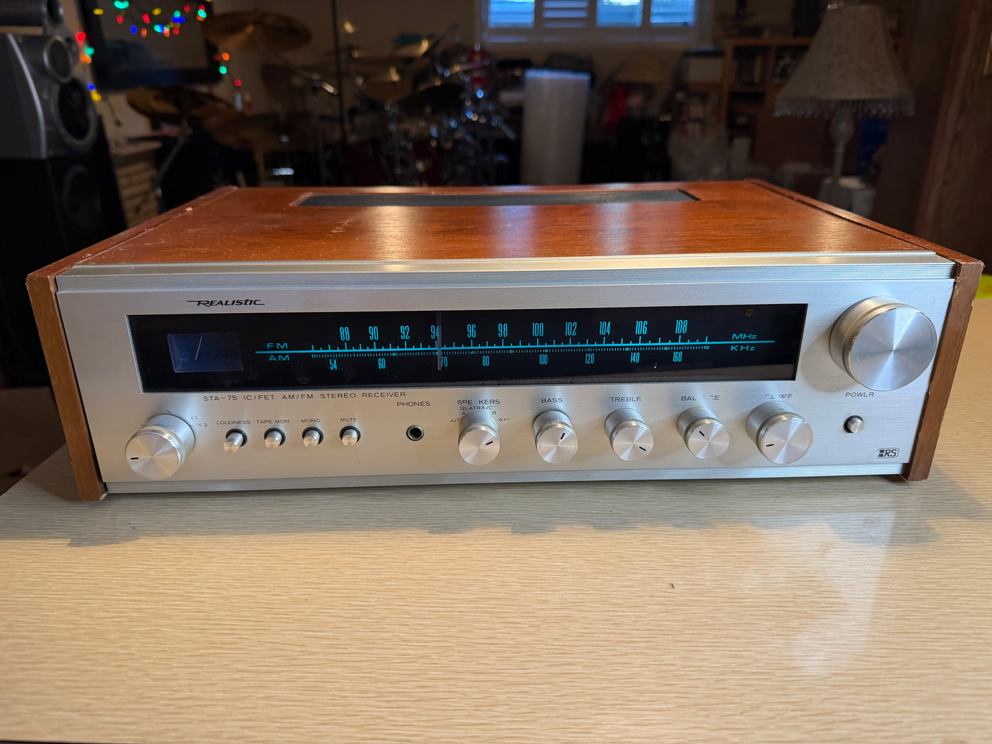 Realistic STA-75 AM/FM Stereo Receiver Fully Tested & Cleaned Works/Sounds Great