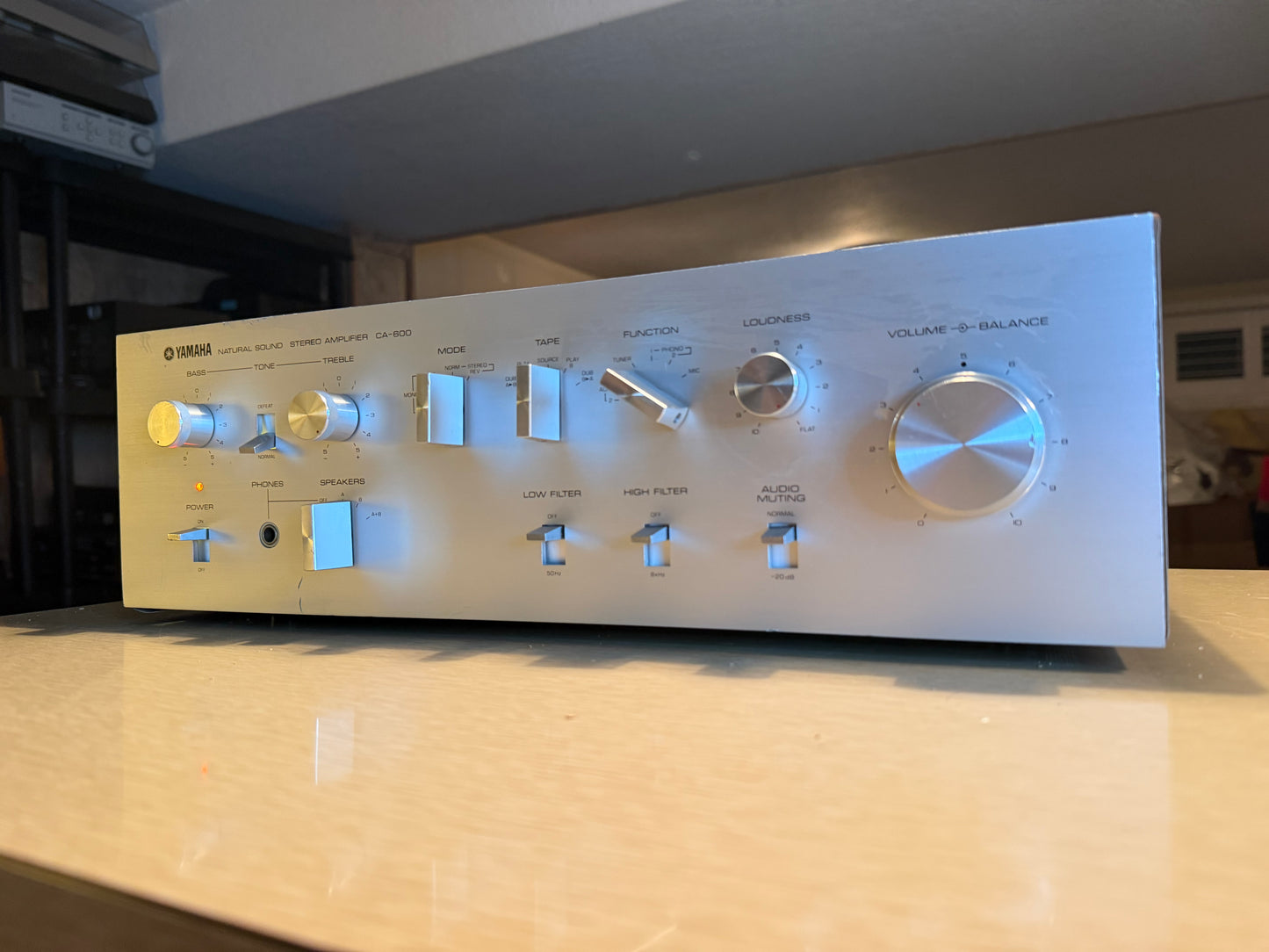 Yamaha CA-600 Vintage Integrated Stereo Amplifier REFINISHED Full Fresh Service!