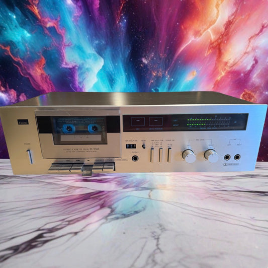 Vintage Sansui D-95M Stereo Cassette Deck Tape Recorder / Player Belt Replaced🎶