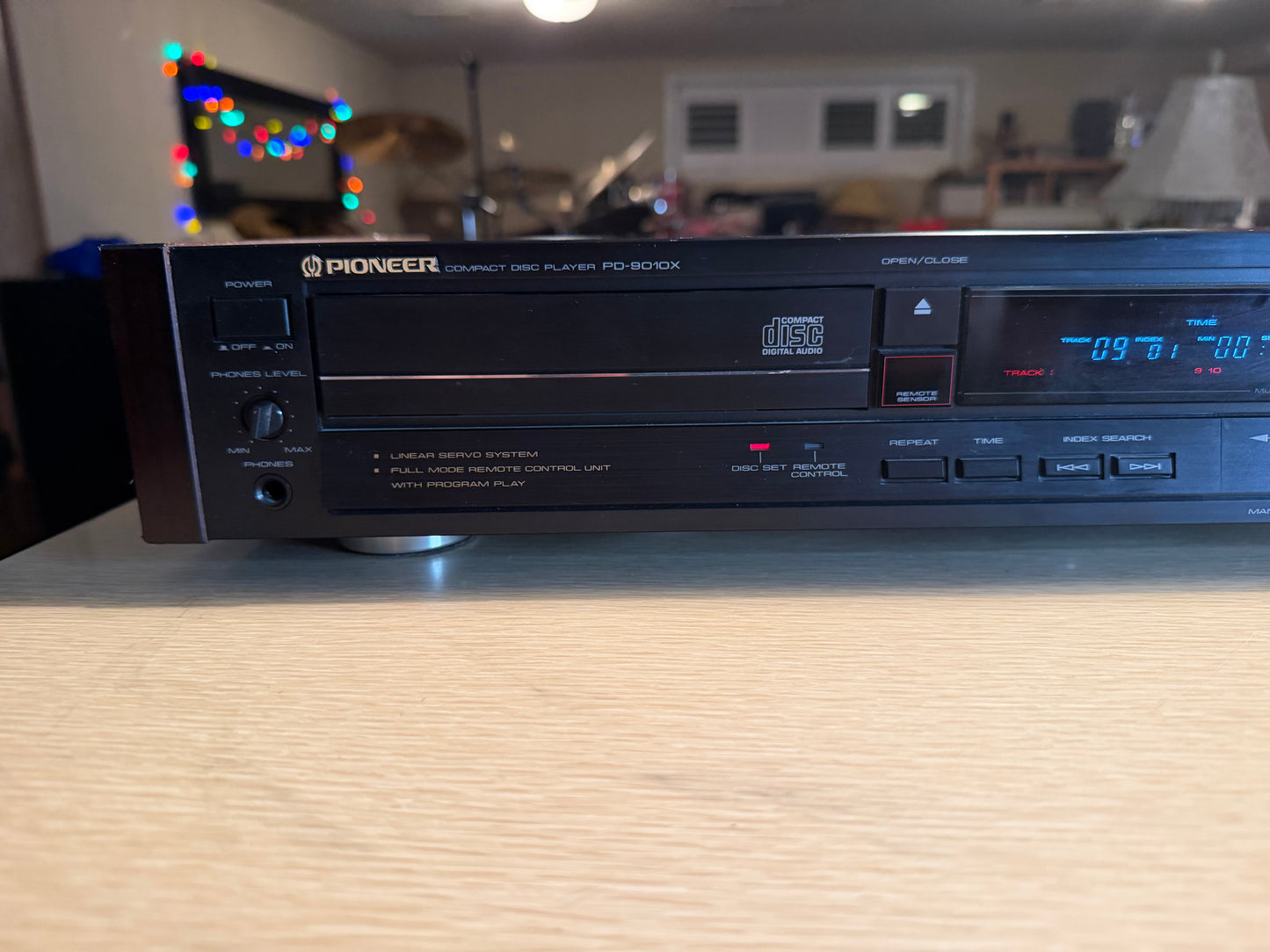 Pioneer PD-9010x CD Player - Wood Sides - Made in Japan Tested Working X Rare🎶