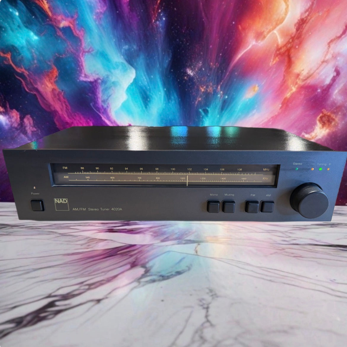 Beautiful Vintage NAD Model 4020A Stereo AM/FM Tuner, Serviced Beauty V Rare🔥🎶