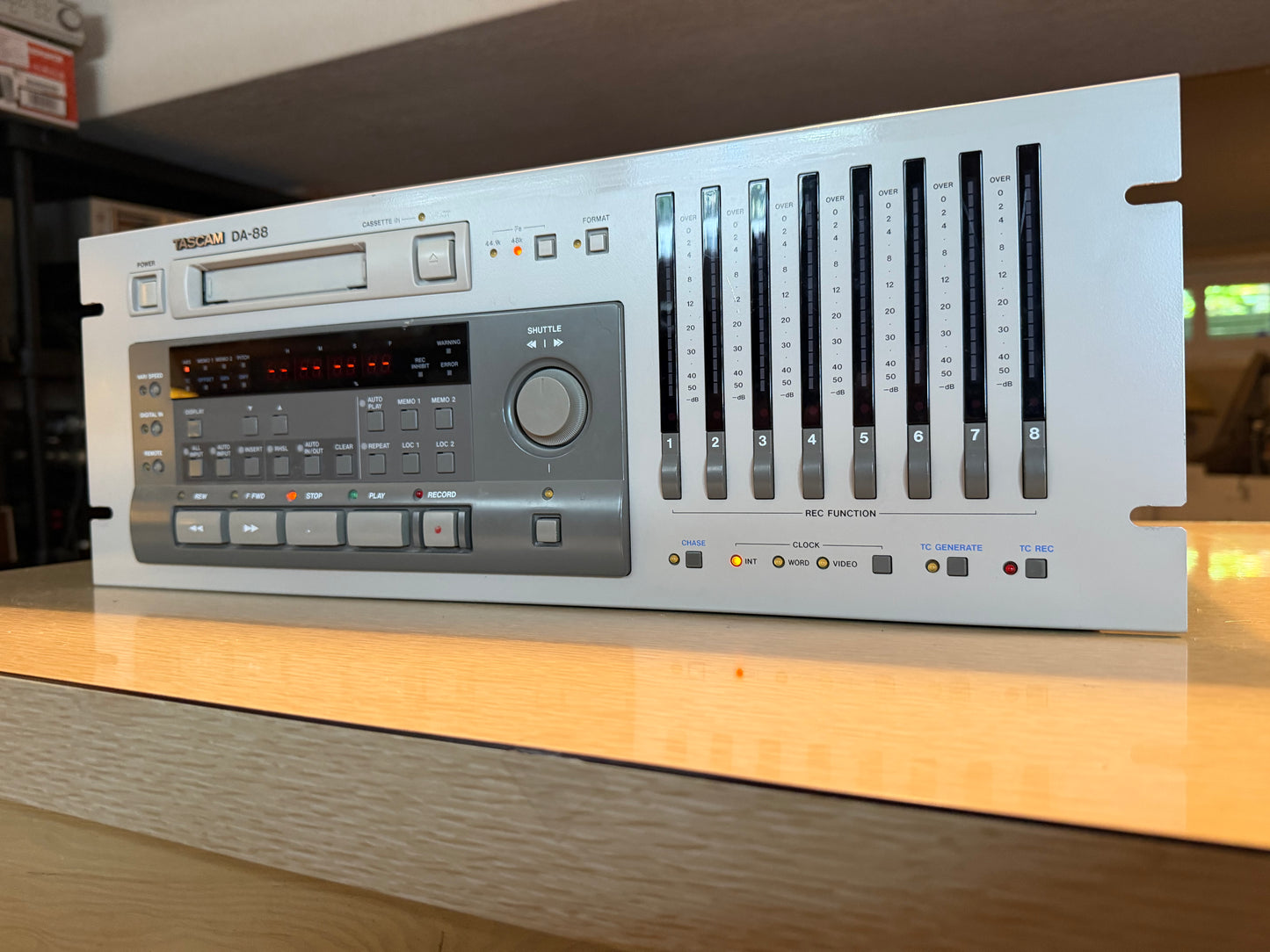 Tascam DA-88 Digital 8-Track Recorder – Freshly Serviced, Professional Audio 🔥