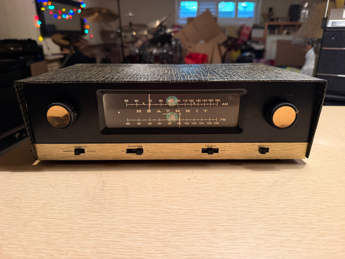 Vintage Heathkit AJ-10 Tube AM/FM Stereo Tuner | 1960s Classic Hi-Fi Fully Works
