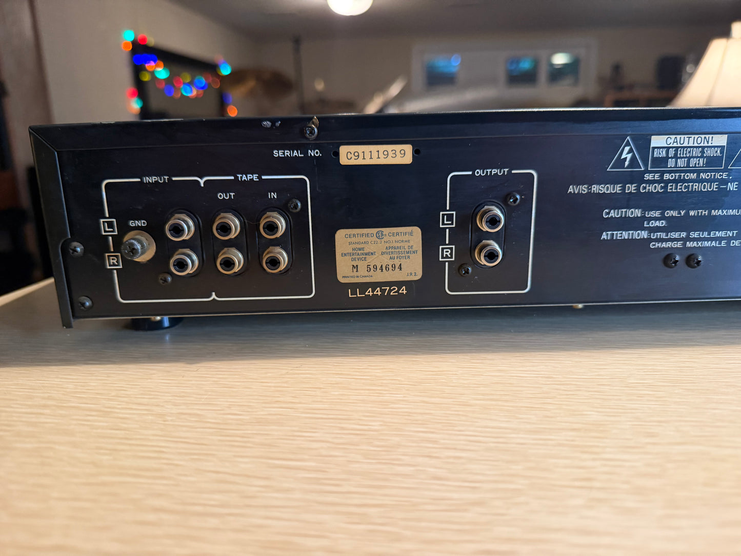 Nikko Graphic Equalizer Model EQ-500 RARE Red Faceplate Rack Mount SERVICED🔥🎶