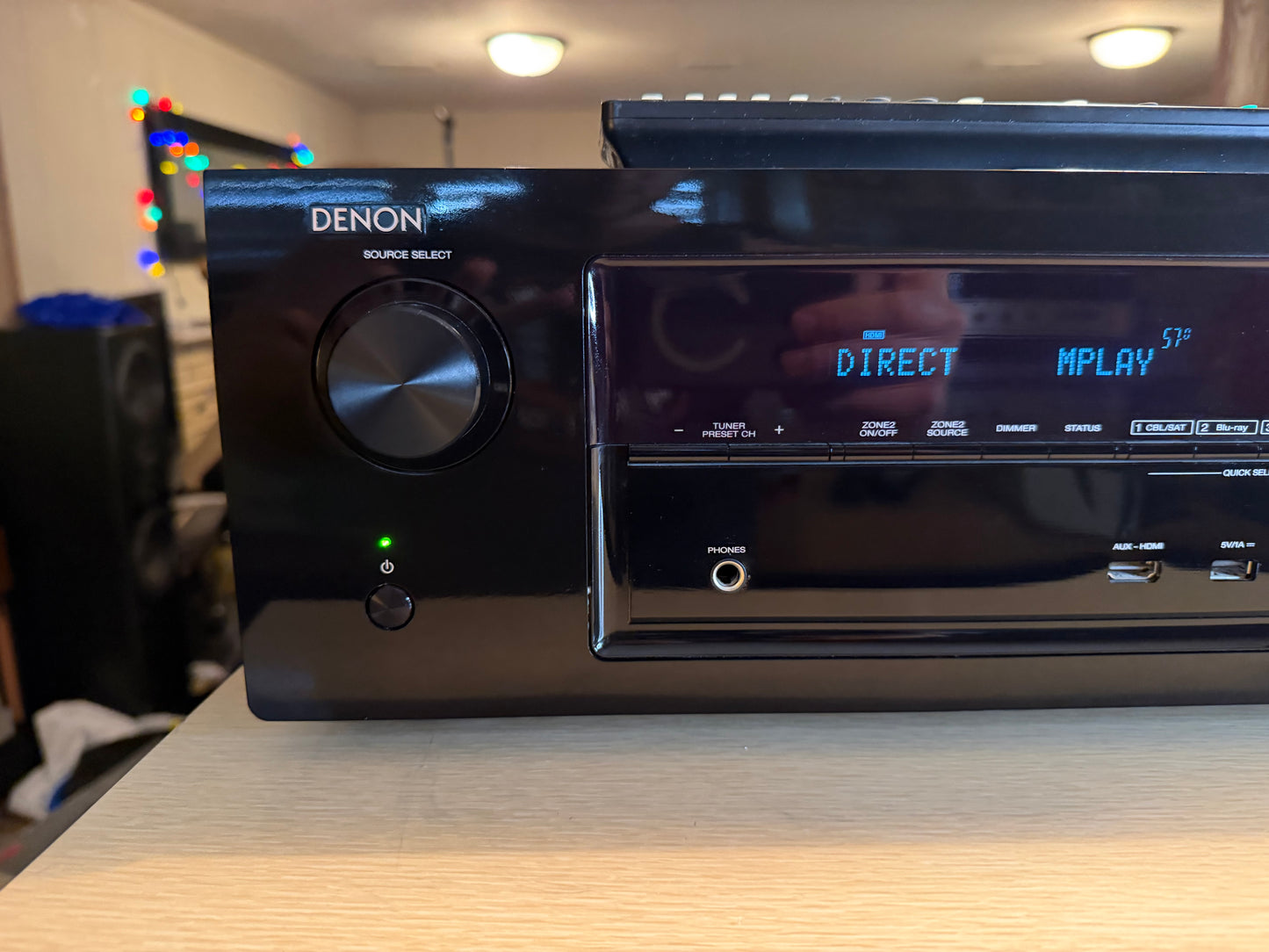 Denon AVR-X2000 7.1 Channel Integrated Network AV Receiver Serviced Rmt Bundle🔥