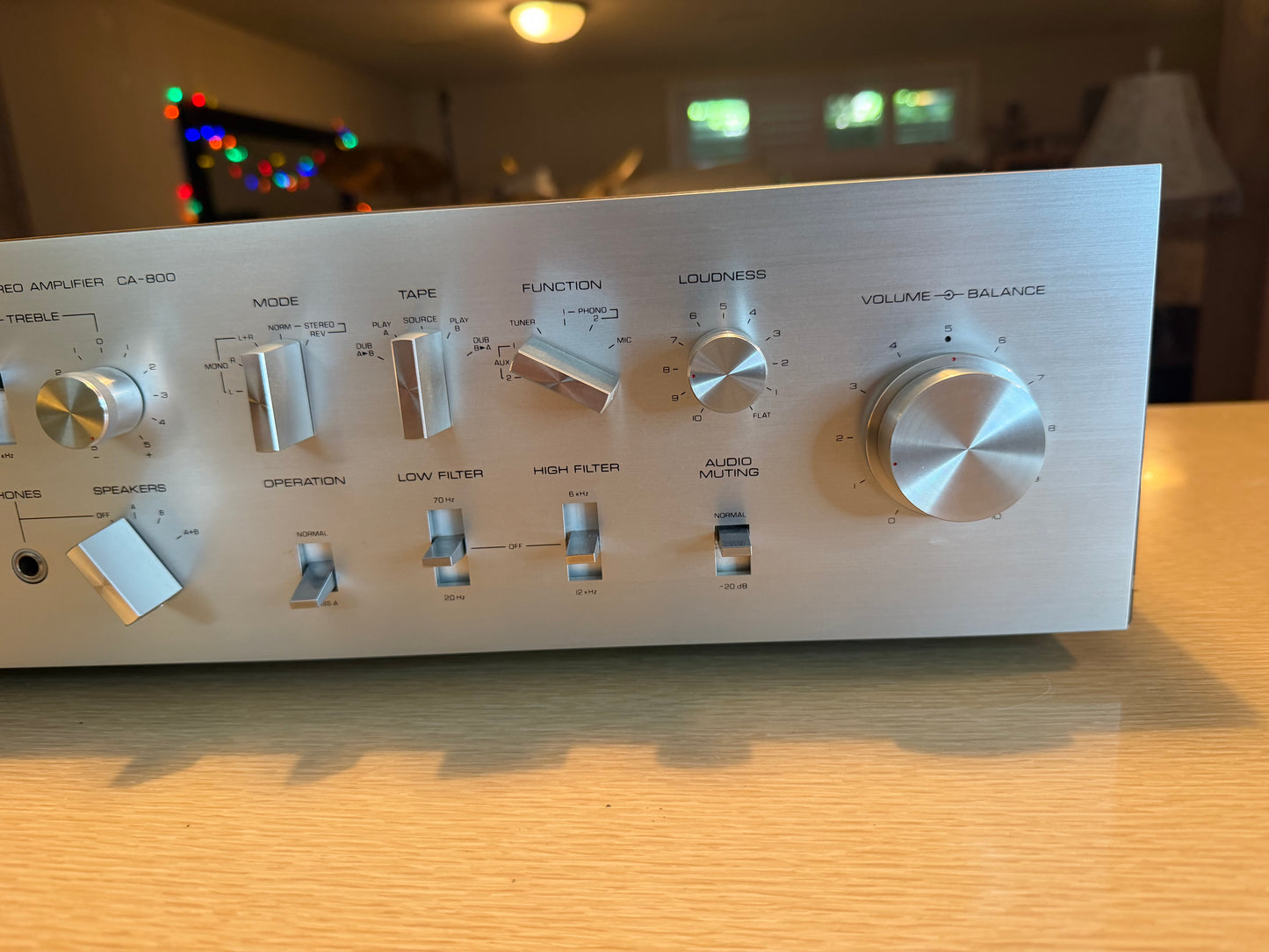 Vintage Mid 1970s Yamaha CA-800 Integrated Stereo Amplifier Pro Service N Mint🔥