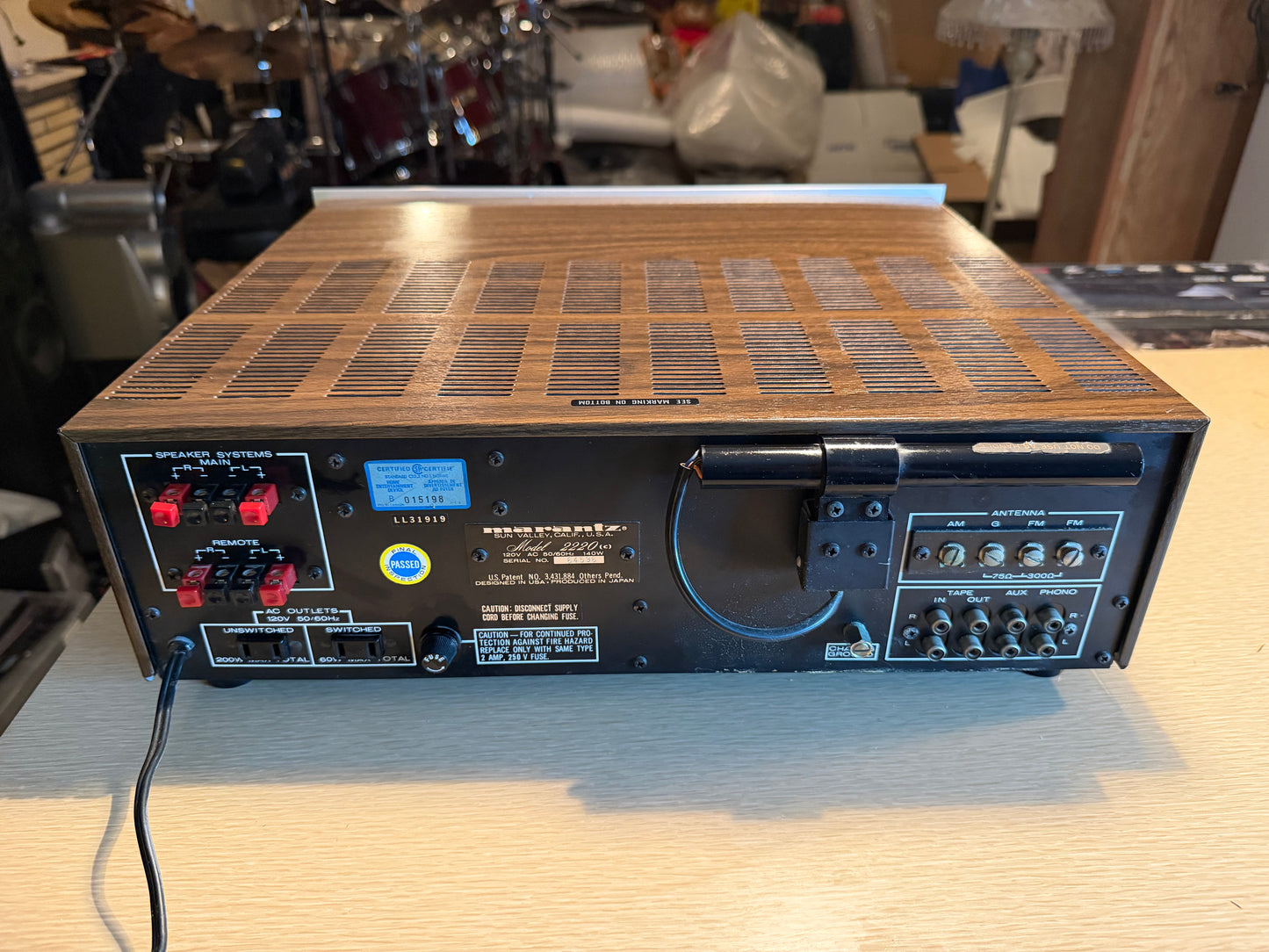 Marantz 2220 Stereophonic Receiver FRESH Bulbs +Full Servicing N Mint CND🔥 Rare