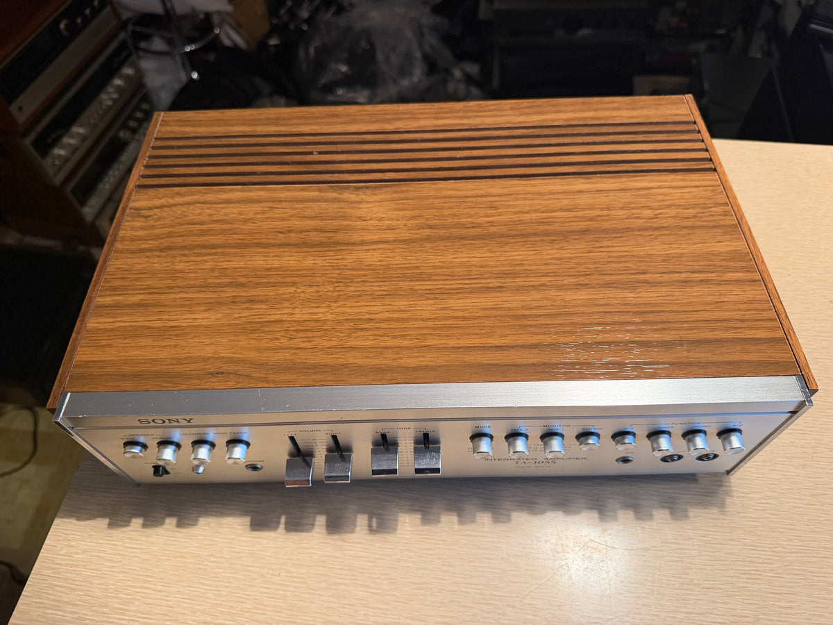 SONY TA-1055 Vintage Integrated Amplifier Near Mint Fresh Service Sounds Great🎶