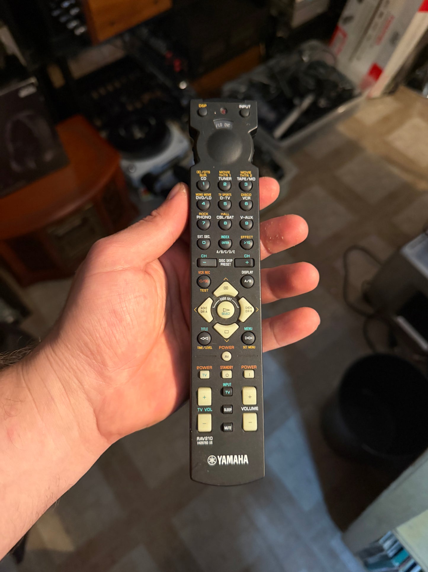 Yamaha HTR-5940 6.1 Ch 630W Natural Sound A/V Receiver Remote Bundle Serviced🔥