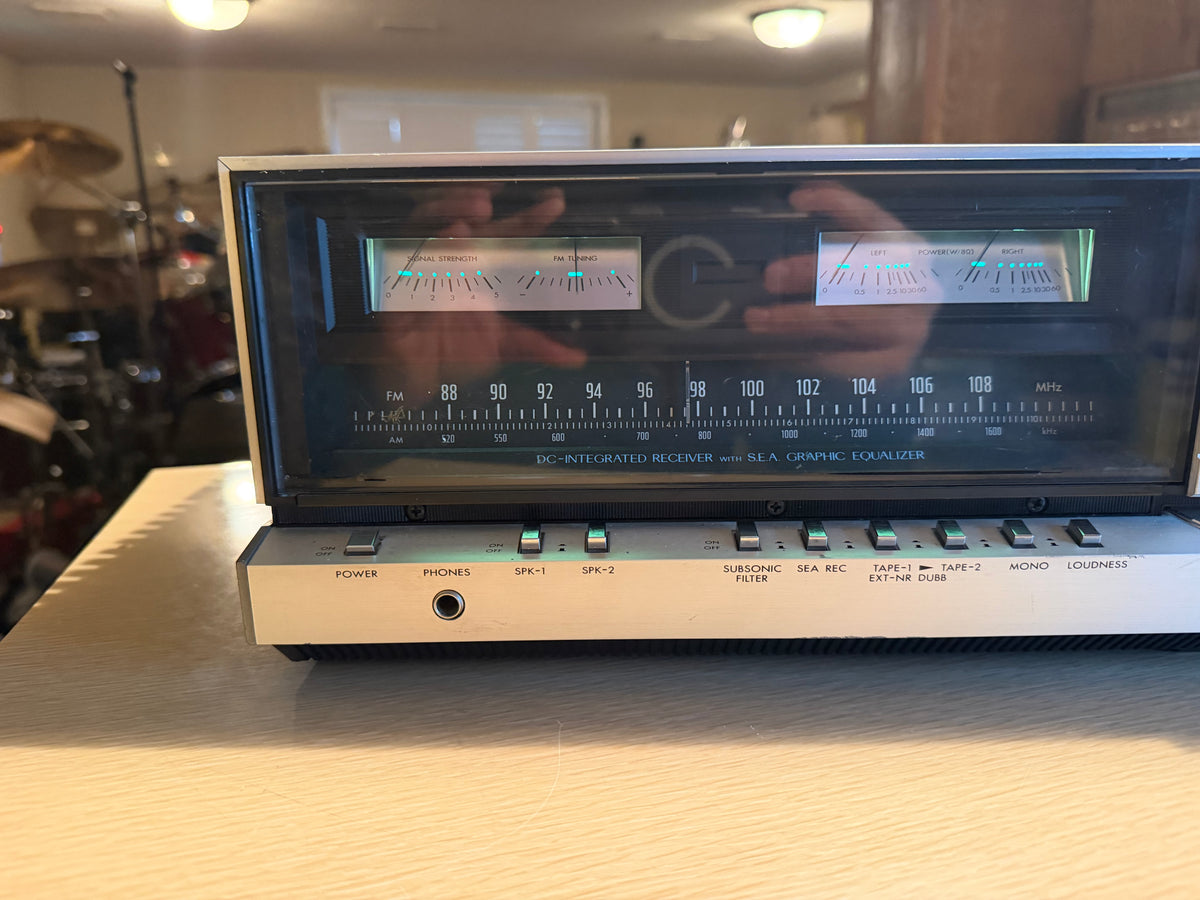 Vintage JVC JR-S301 Stereo Integrated Receiver Graphic Equalizer Serviced 60WPC!