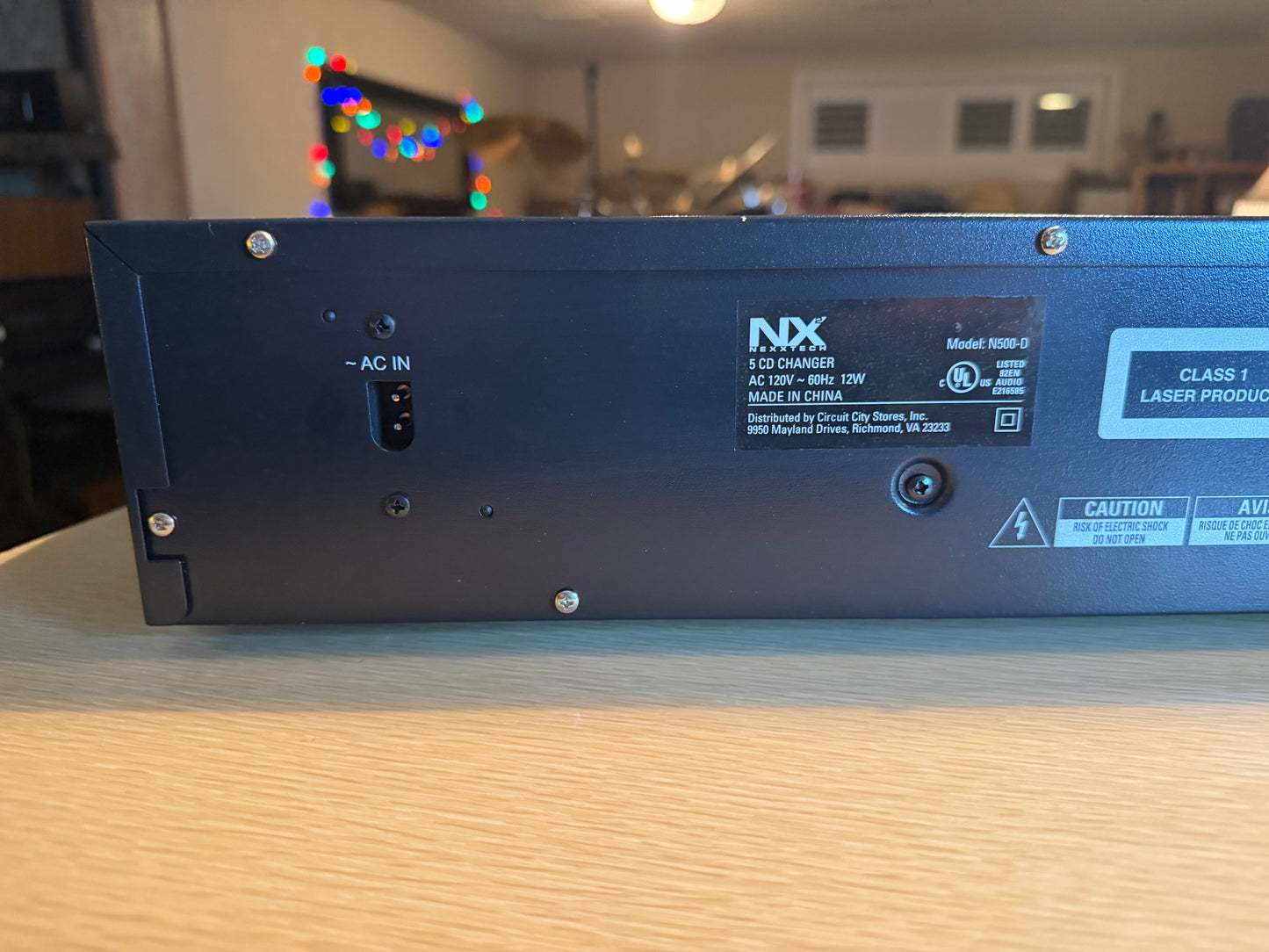 Nexxtech NX N500D 5 Disc CD Changer high fidelity MINT Open box rare V Rare!