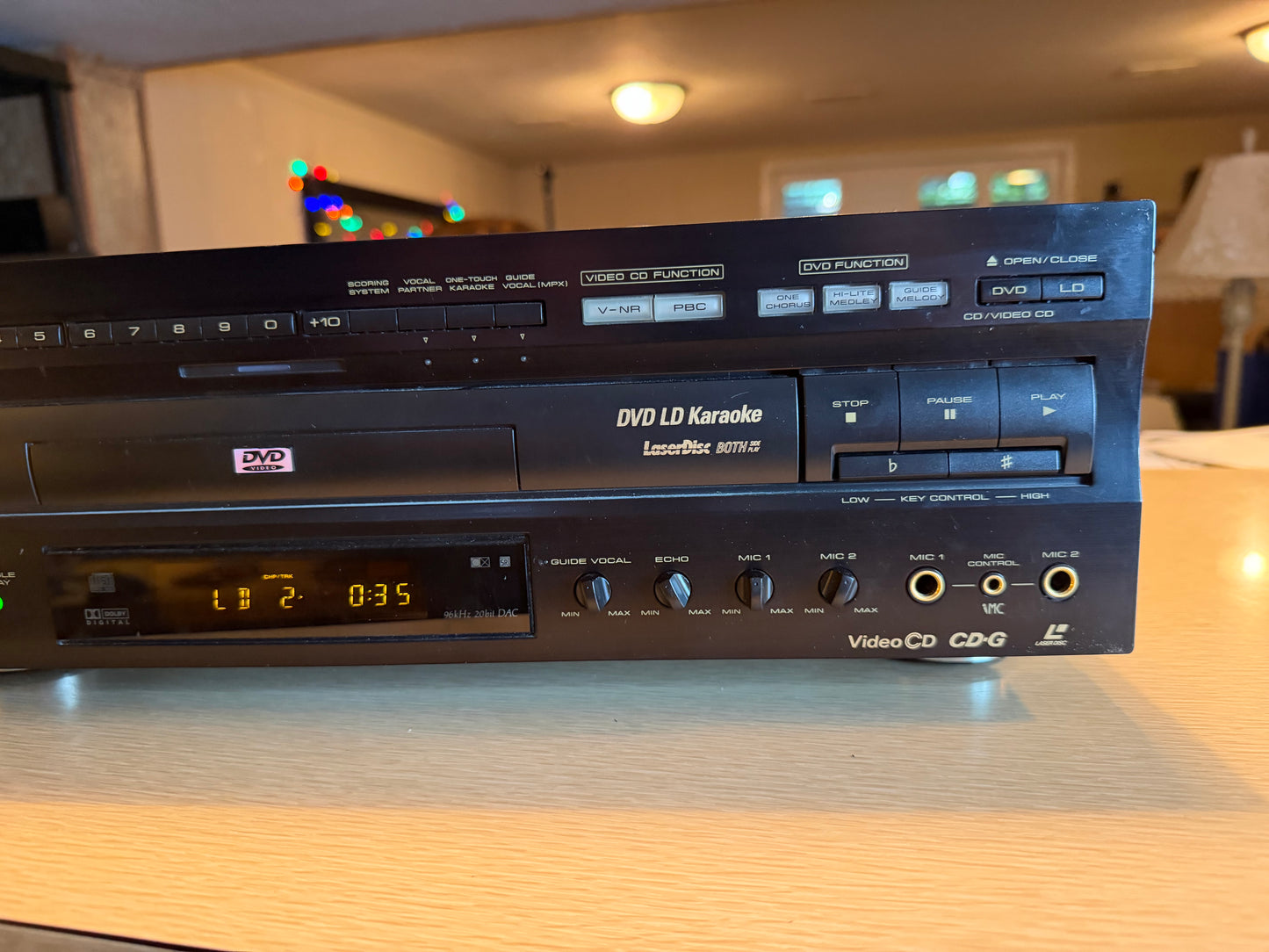 Pioneer Laser Disc DVL-V888 Dvd Cd Ld PLAYER Karaoke Tested Works Rare Beast🔥