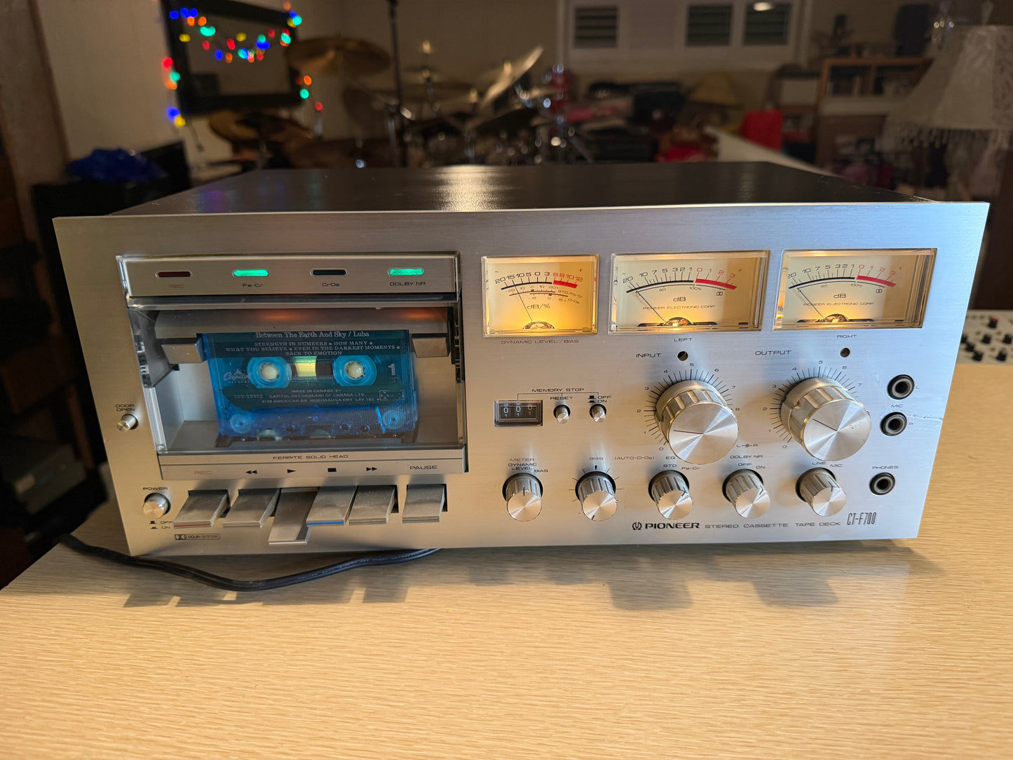 Vintage Pioneer CT-F700 Cassette Deck Near Mint Condition FRESH Pro Servicing🎶