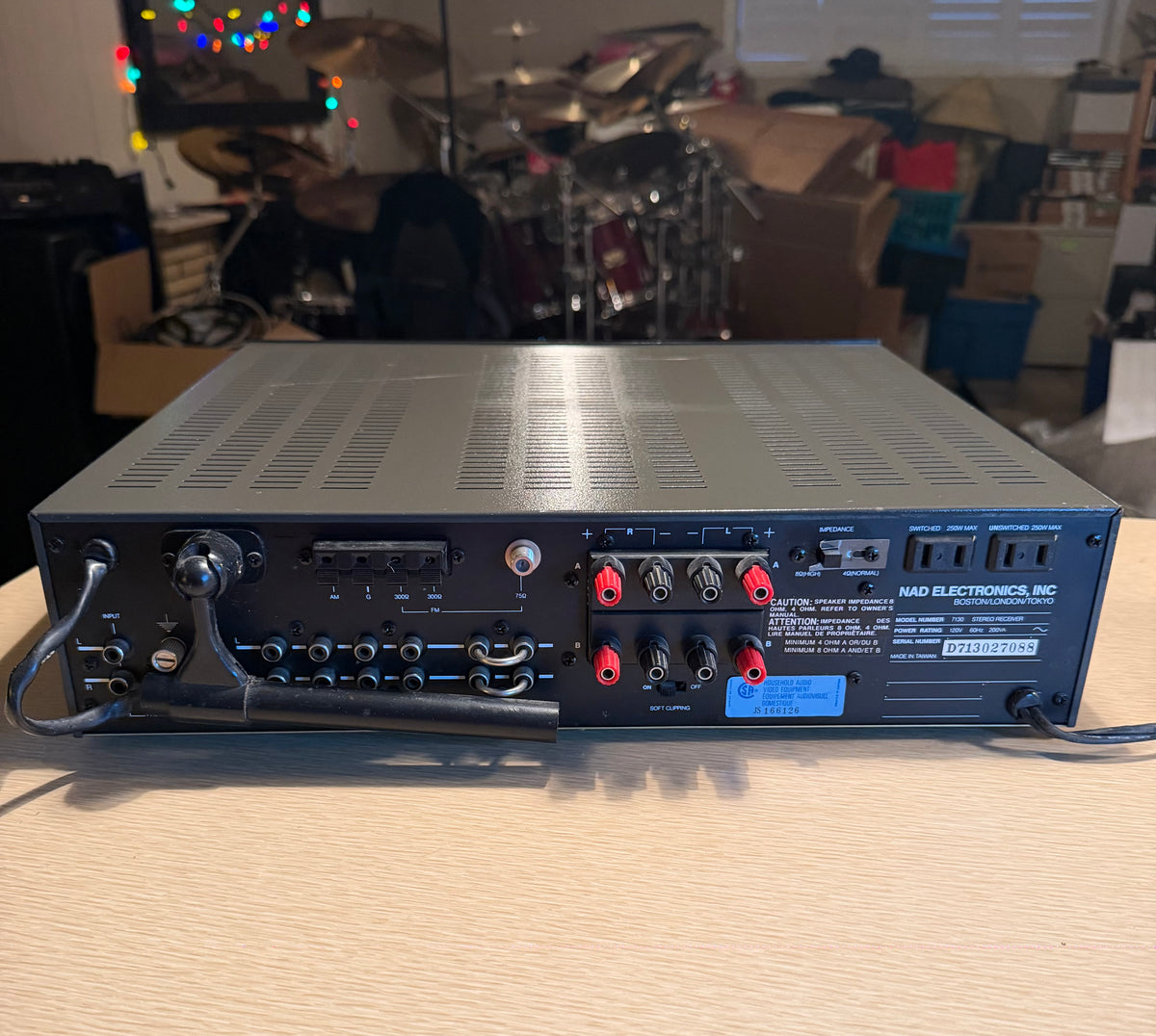 NAD 7130 Integrated Receiver Amplifier / Tuner AM / FM Fresh Service *READ*