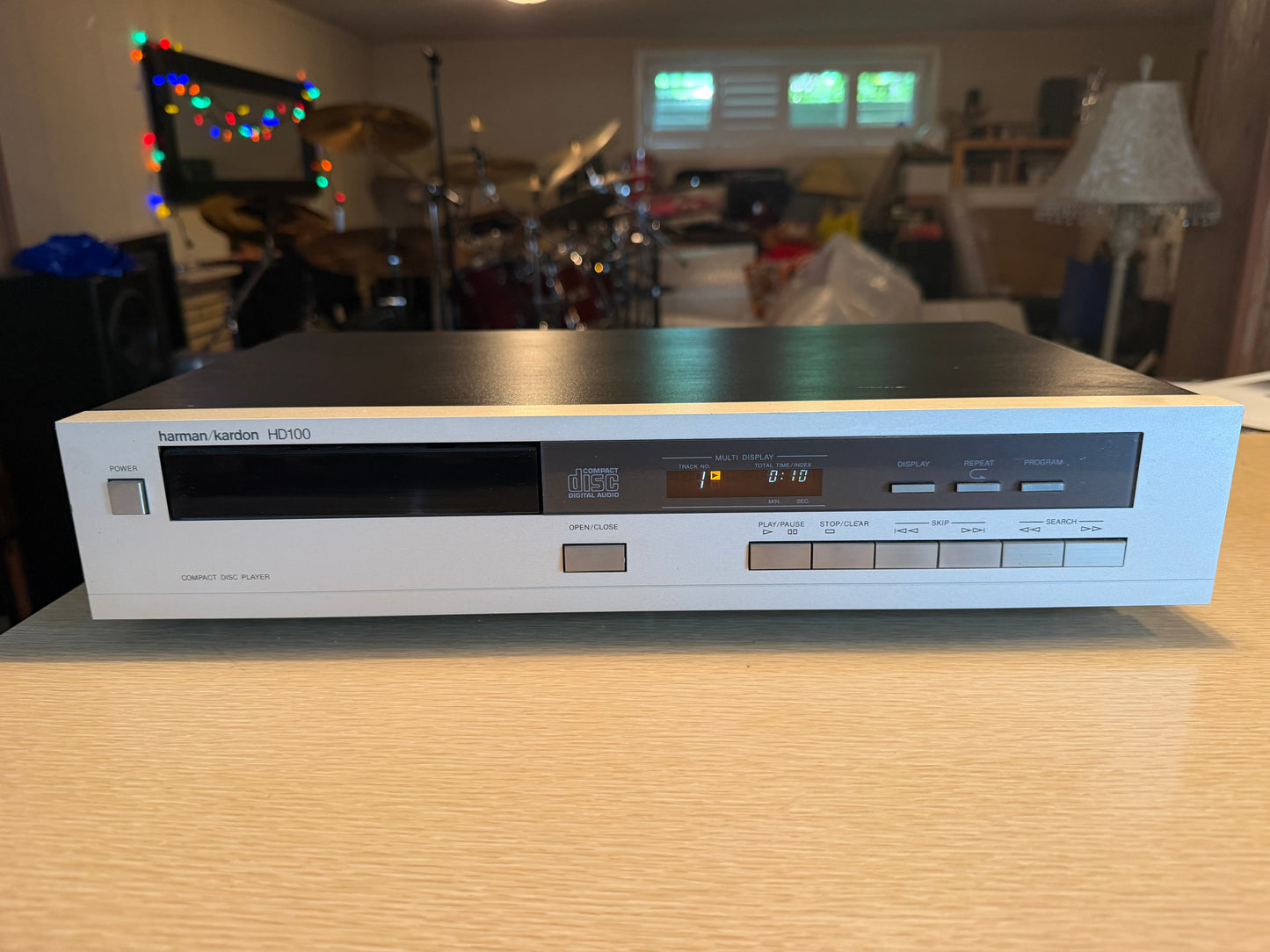 Vintage Harman Kardon HD100 CD Player (1987) – Fresh Servicing New Belts Beauty!