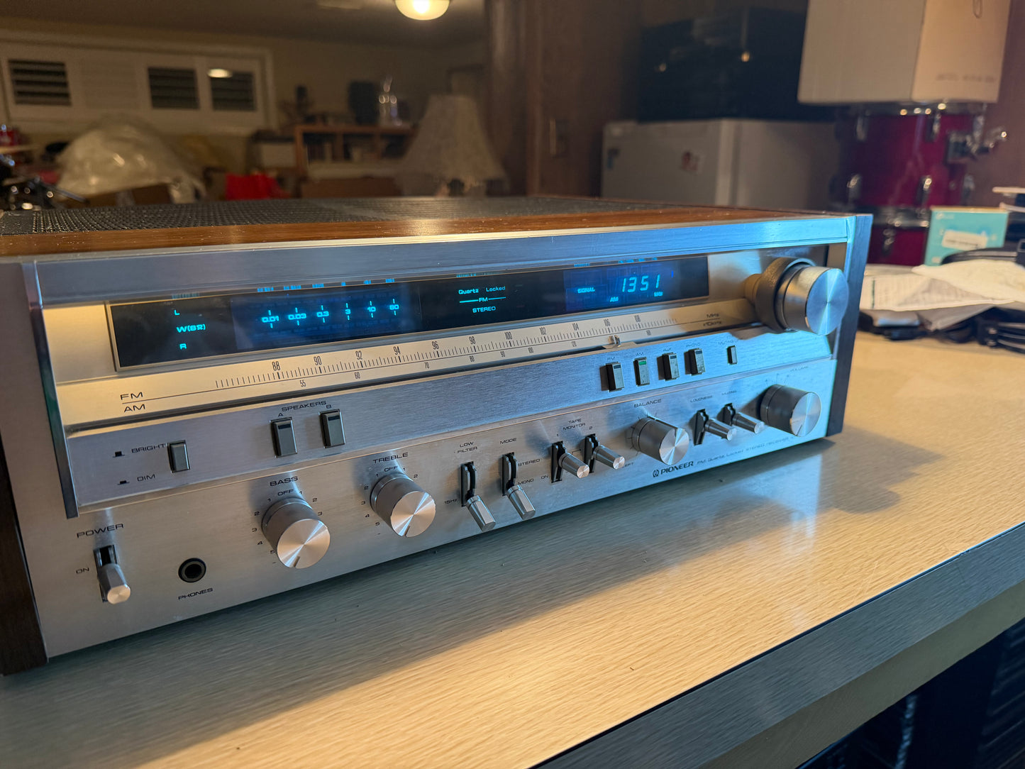 Vintage Pioneer SX-3800 Receiver Amplifier Beautiful Shape Full FRESH Servicing!