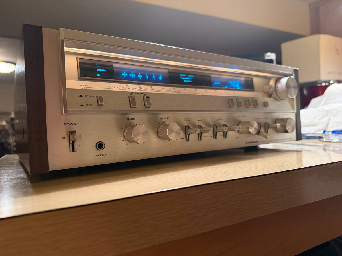 Vintage Pioneer SX-3800 Receiver Amplifier Near Mint FRESH Servicing Recapped🎶