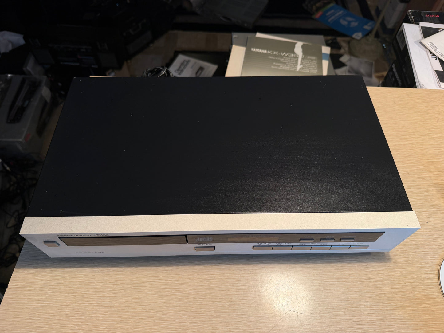 Vintage Harman Kardon HD100 CD Player (1987) – Fresh Servicing New Belts Beauty!