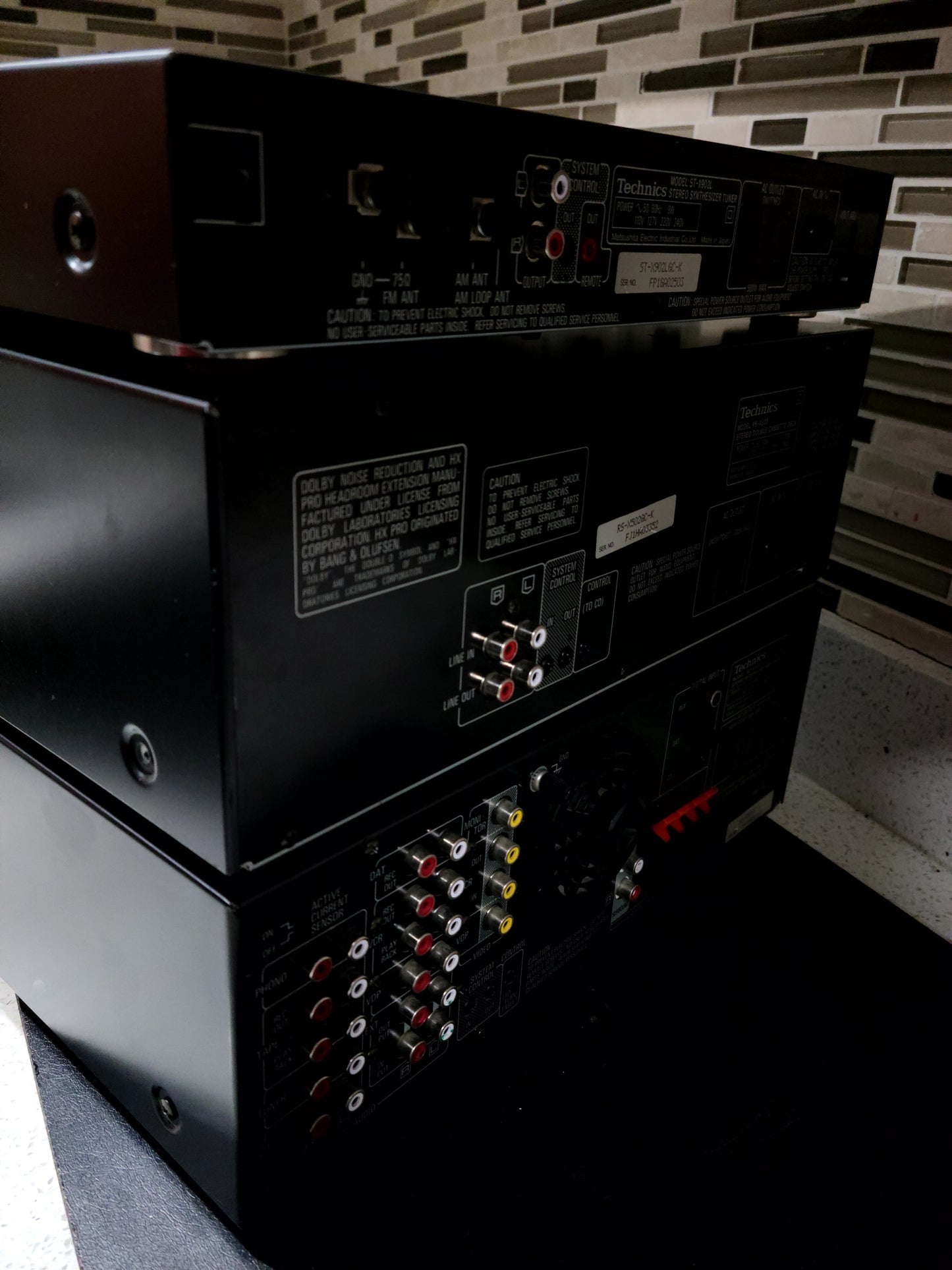 Technics Vintage Stack System SU-X502D Fully Working Rare Hifi Separates