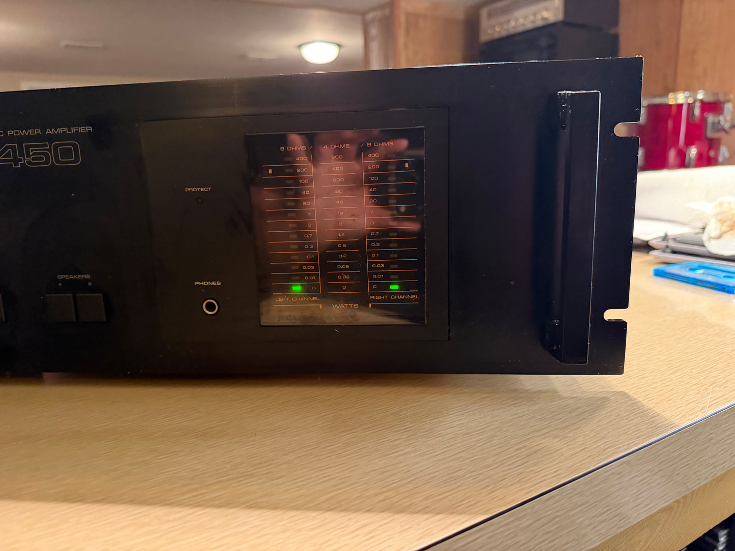 Nikko Alpha 450 Stereo 220WPC MONSTER 👹 Power Amplifier FRESH Full Service🔥🎶