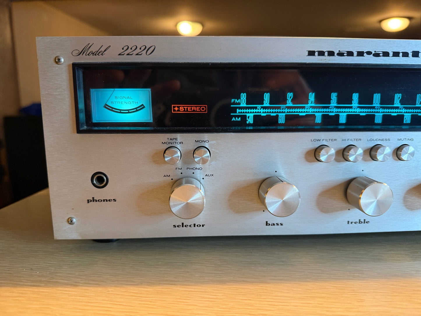 Marantz 2220 Stereophonic Receiver FRESH Bulbs +Full Servicing N Mint CND🔥 Rare